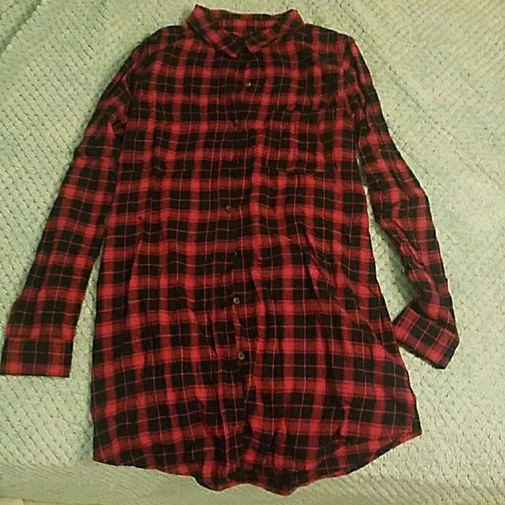 Forever 21 oversized flannel